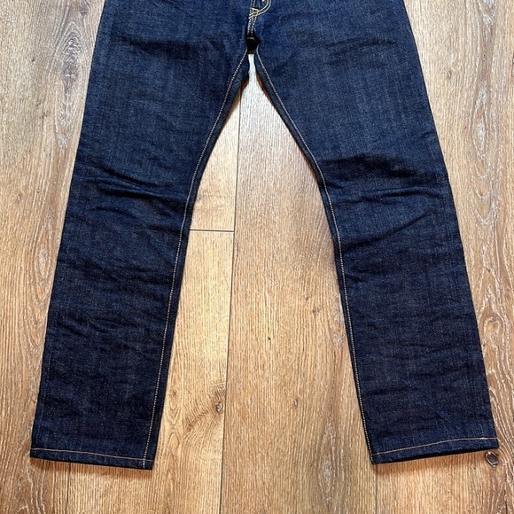The Flat Head F2001 Dark Wash Selvedge Jeans Size 29 - Picture 5 of 11